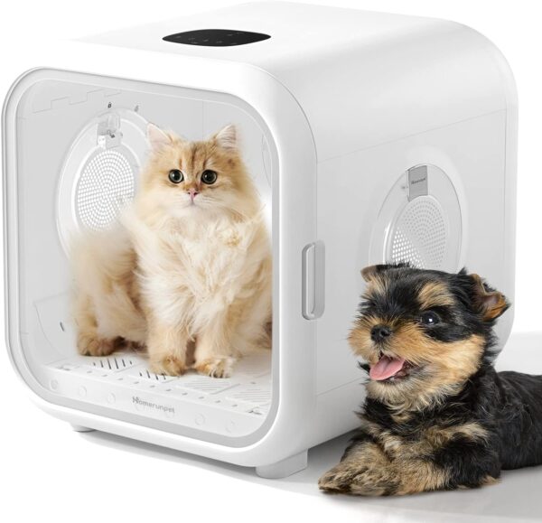 PetPure Odor Eliminator Smart cat dog house with pet drying